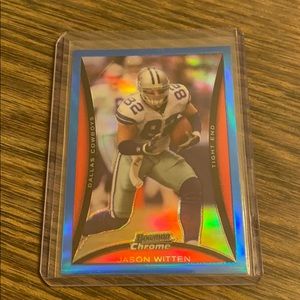 Jason Witten Blue Refractor 2008 Chrome 99/150